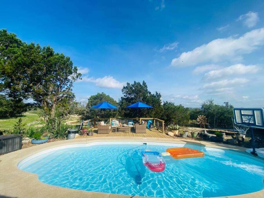 Cottage With Hot Tub And Pool Bandera, Tx. Luaran gambar